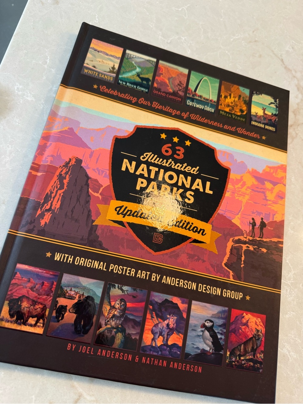 63 national park illustrated updated edition